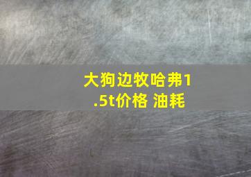 大狗边牧哈弗1.5t价格 油耗